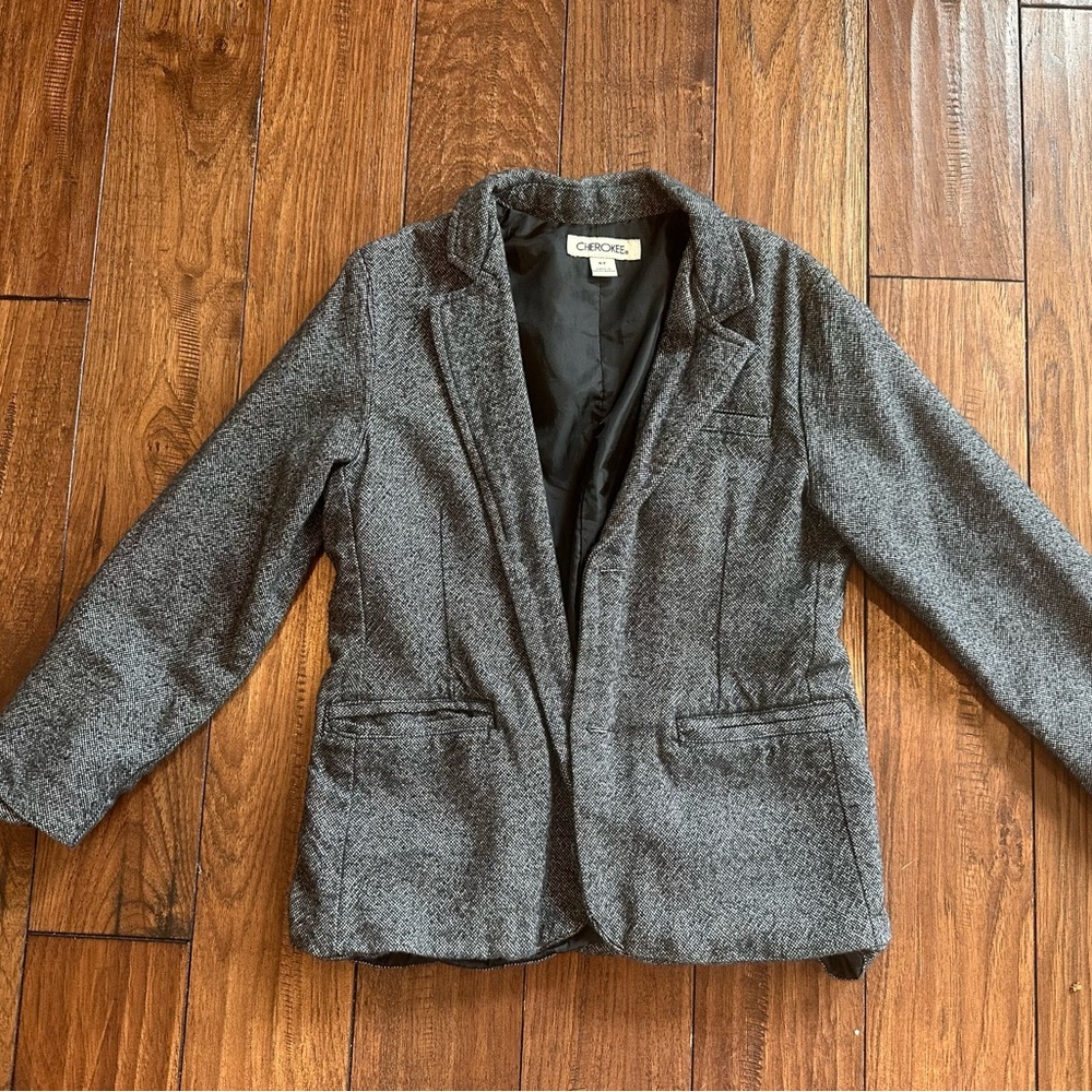 Gray boys Blazer by Cherokee